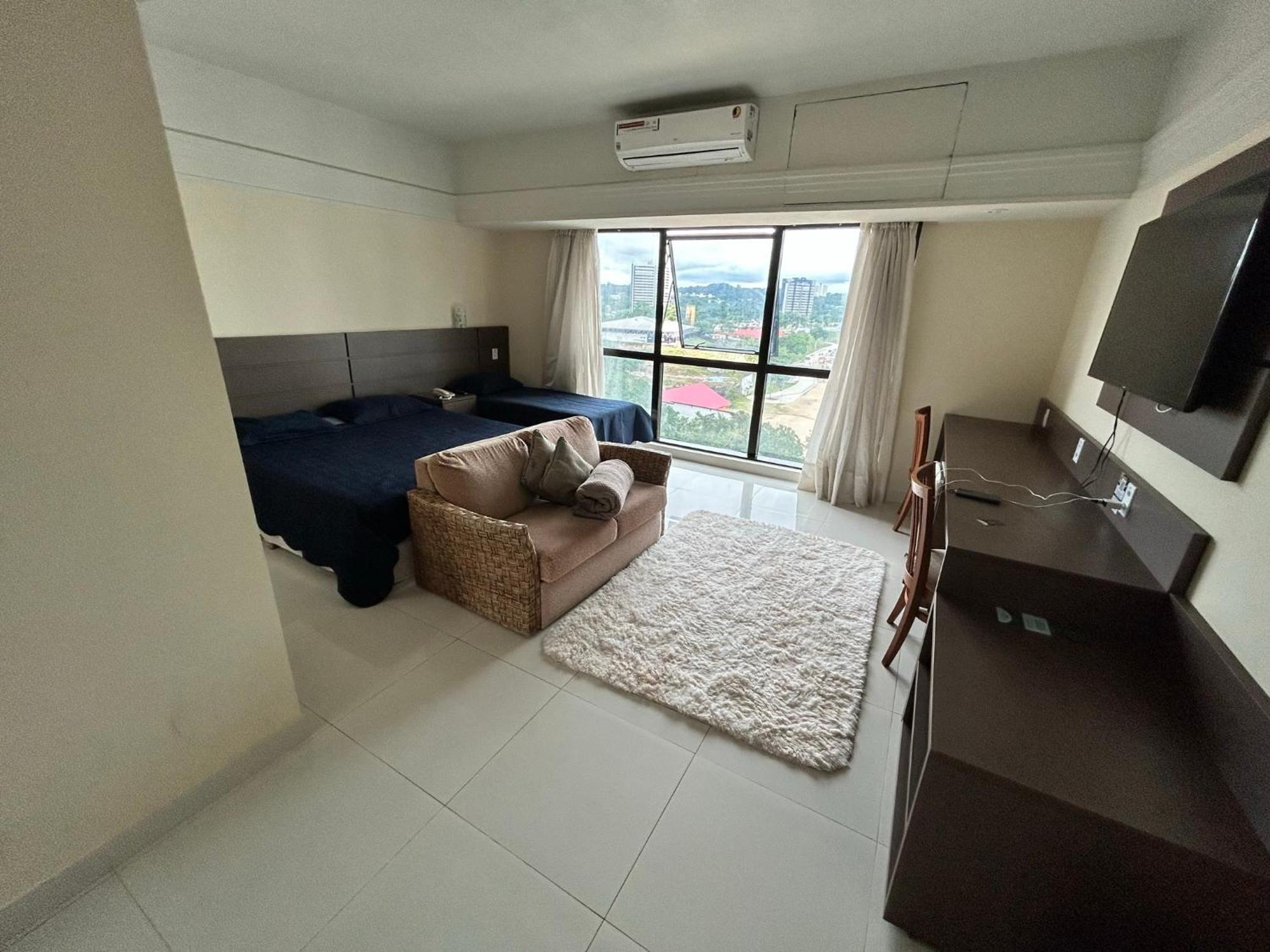 Tropical Executive Flat Vista Incrivel Para A Orla Manaus Exterior foto