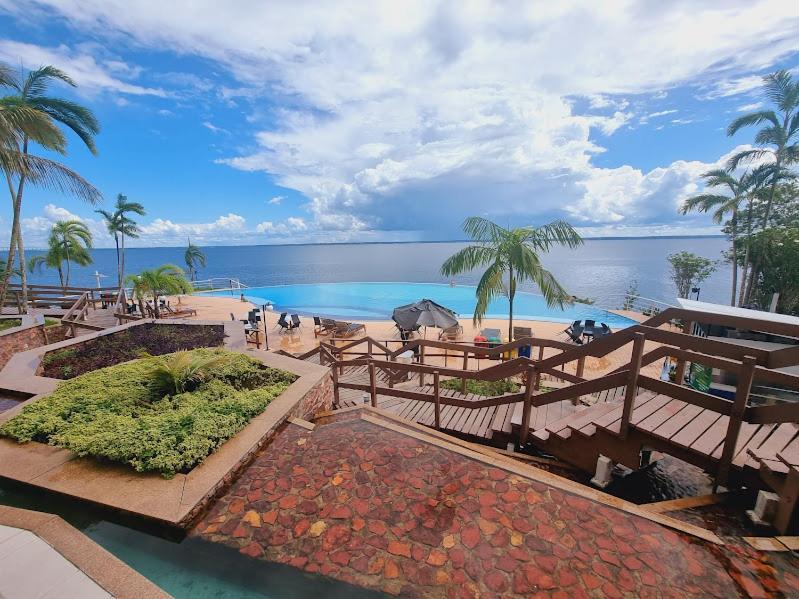 Tropical Executive Flat Vista Incrivel Para A Orla Manaus Exterior foto